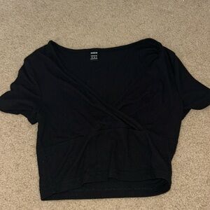 Black Crop Top